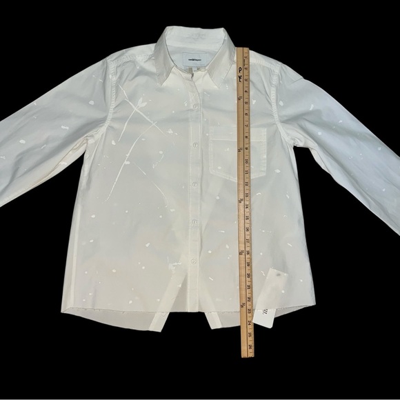 Current Elliott Cross-Back Ivie Shirt Size 0 - Picture 2 of 13